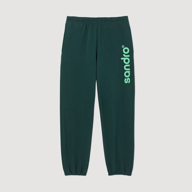 Oversized logo jogging bottoms