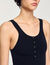 Rib knit vest top
