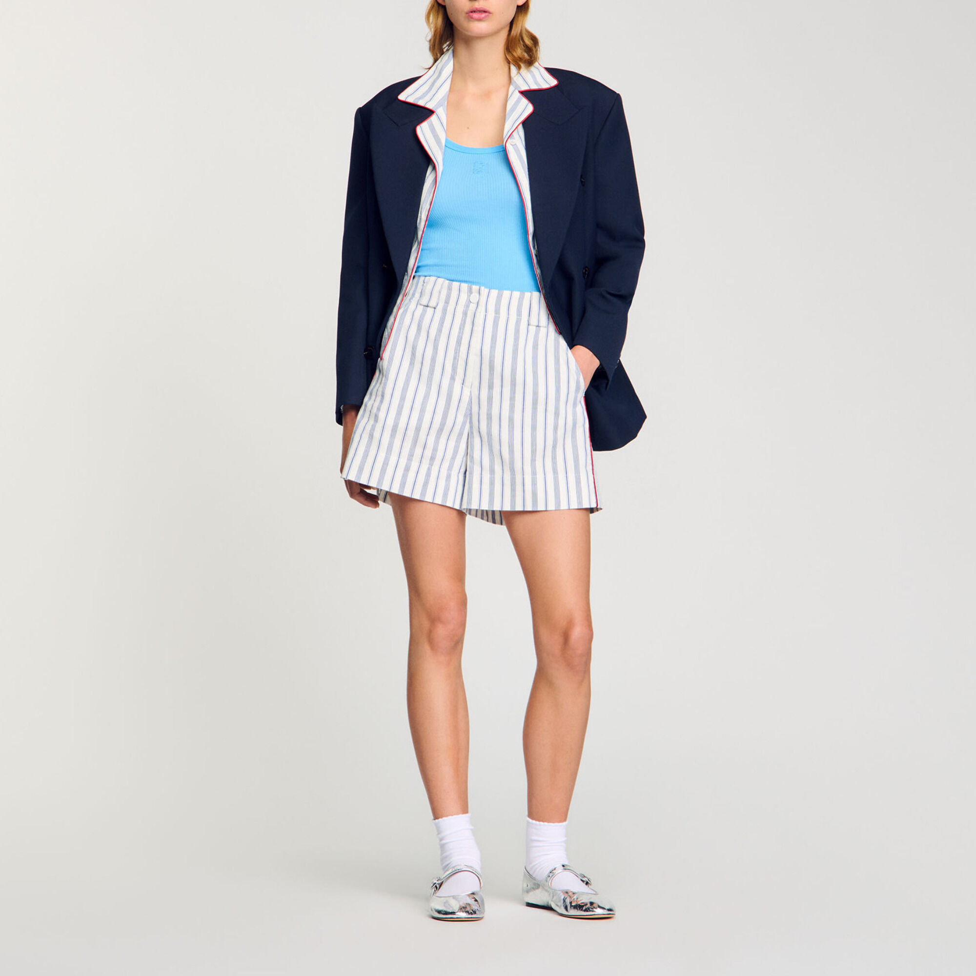 Striped shorts