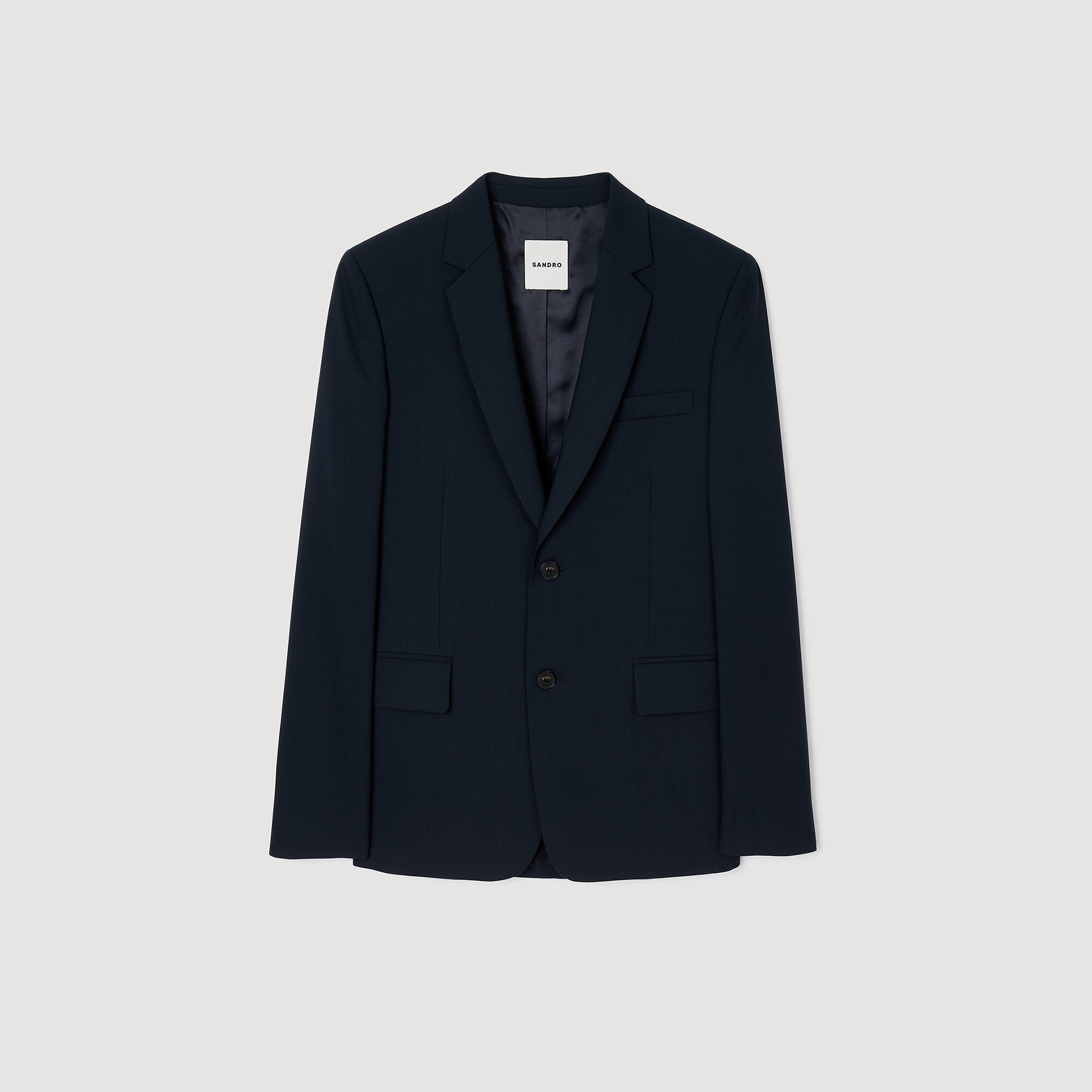 Wool suit jacket