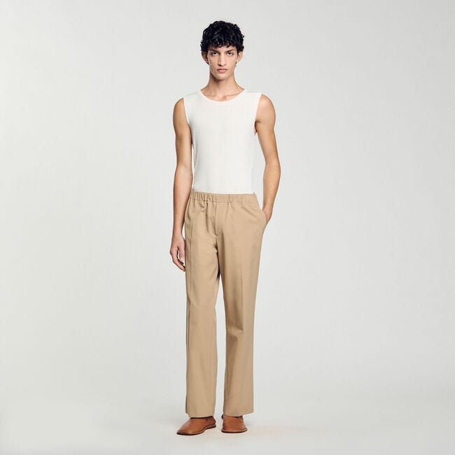 Wide-leg trousers