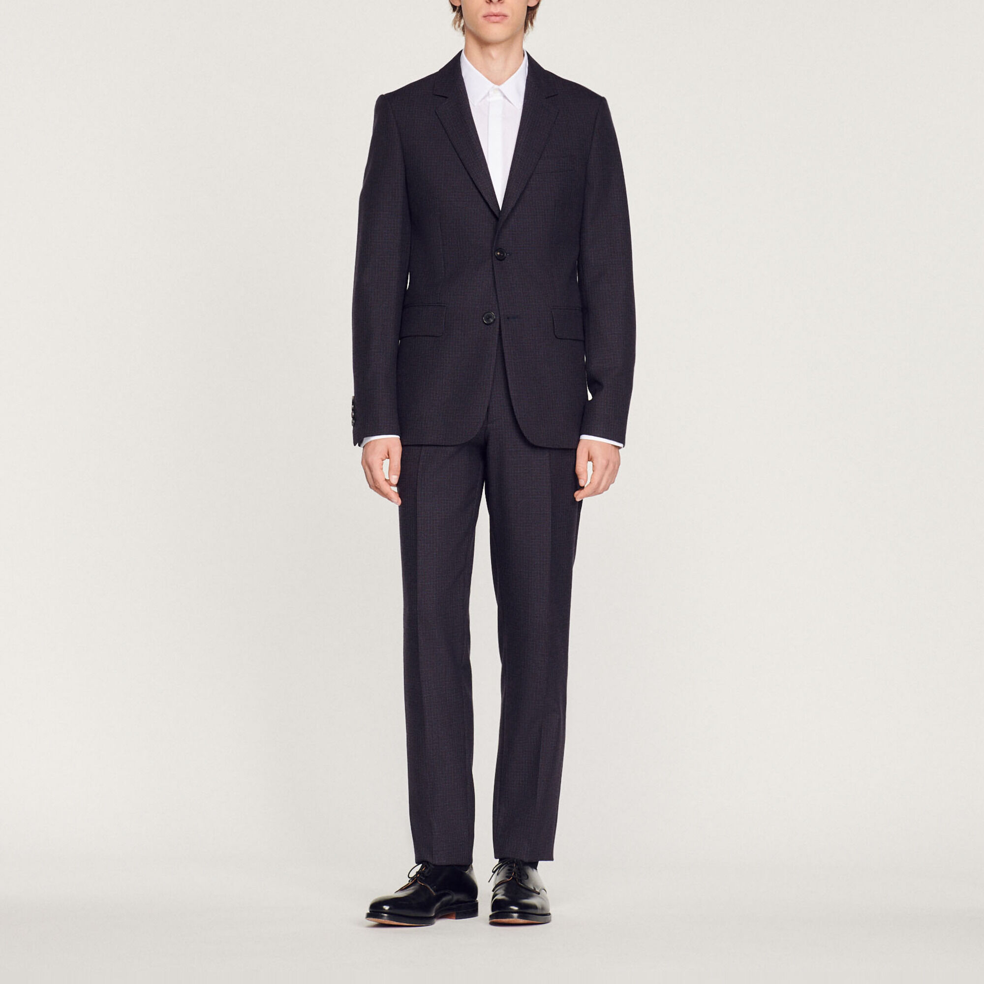 Virgin wool suit jacket