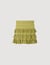 Short ruffled skirt