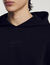 Hooded sweatshirt with rubber logo