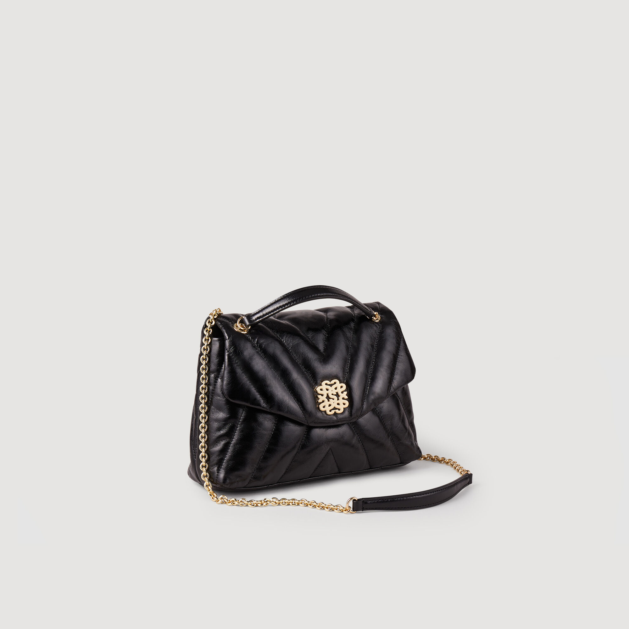 Mila quilted leather bag