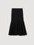 Long ruffled skirt
