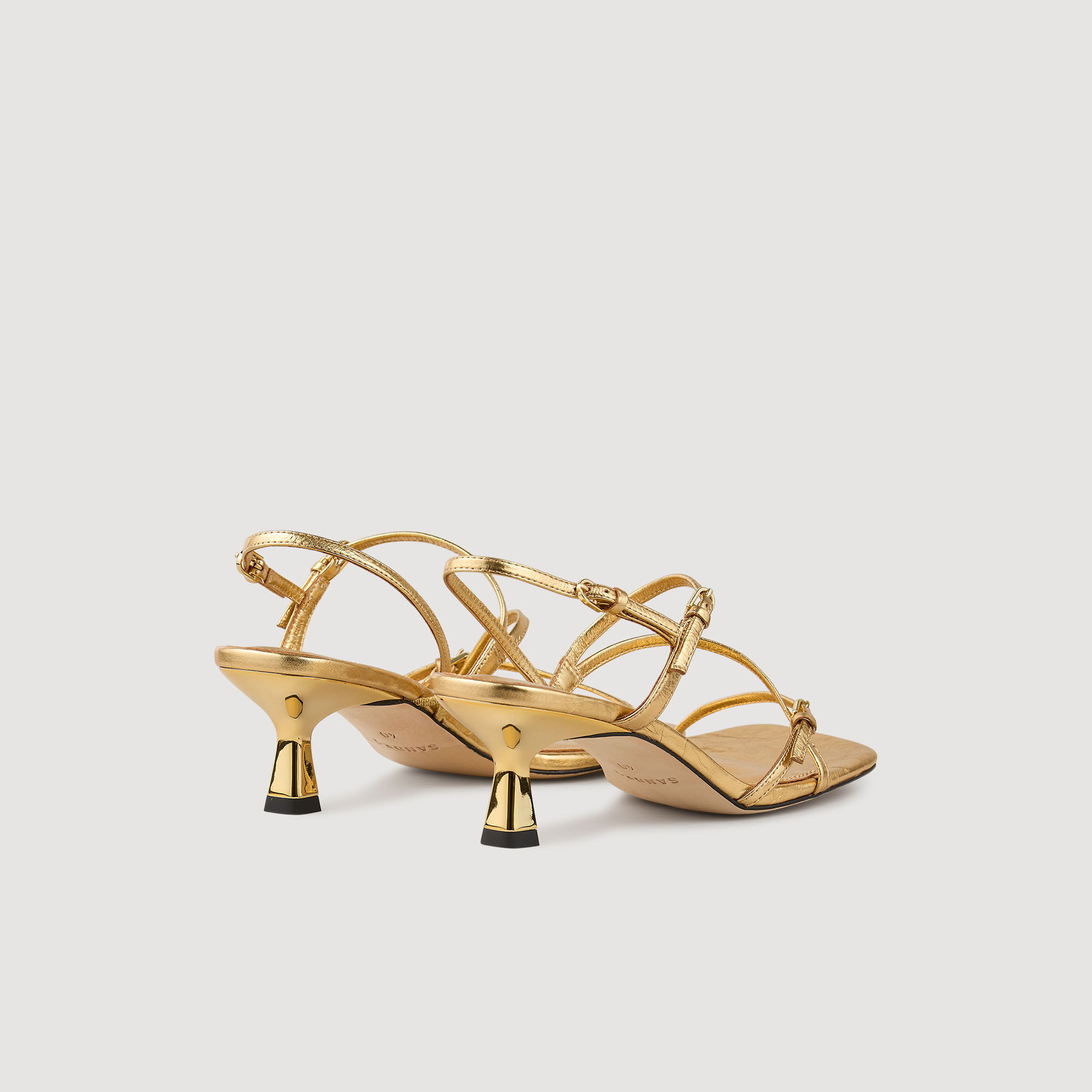 Sandals with straps
