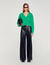 Polo-neck jumper