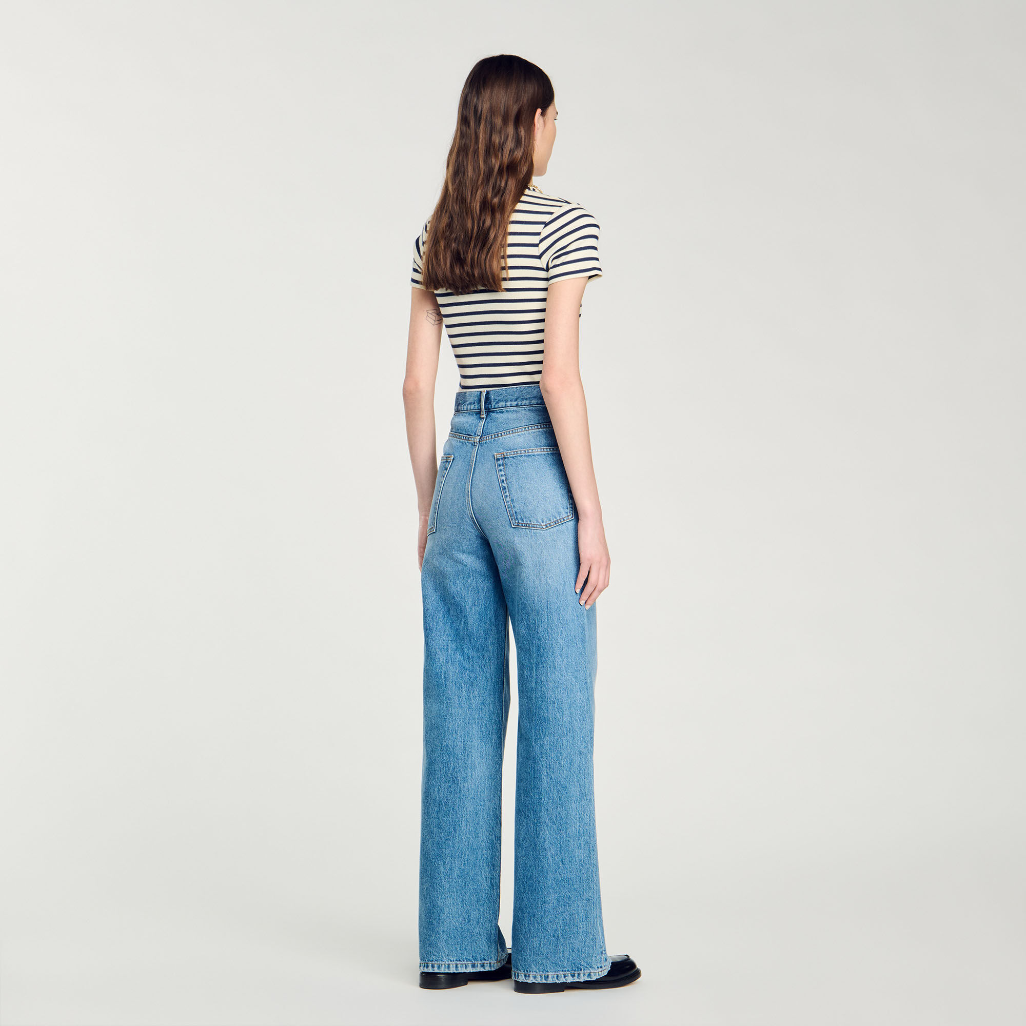 Faded jeans