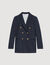 Double-breasted suit jacket