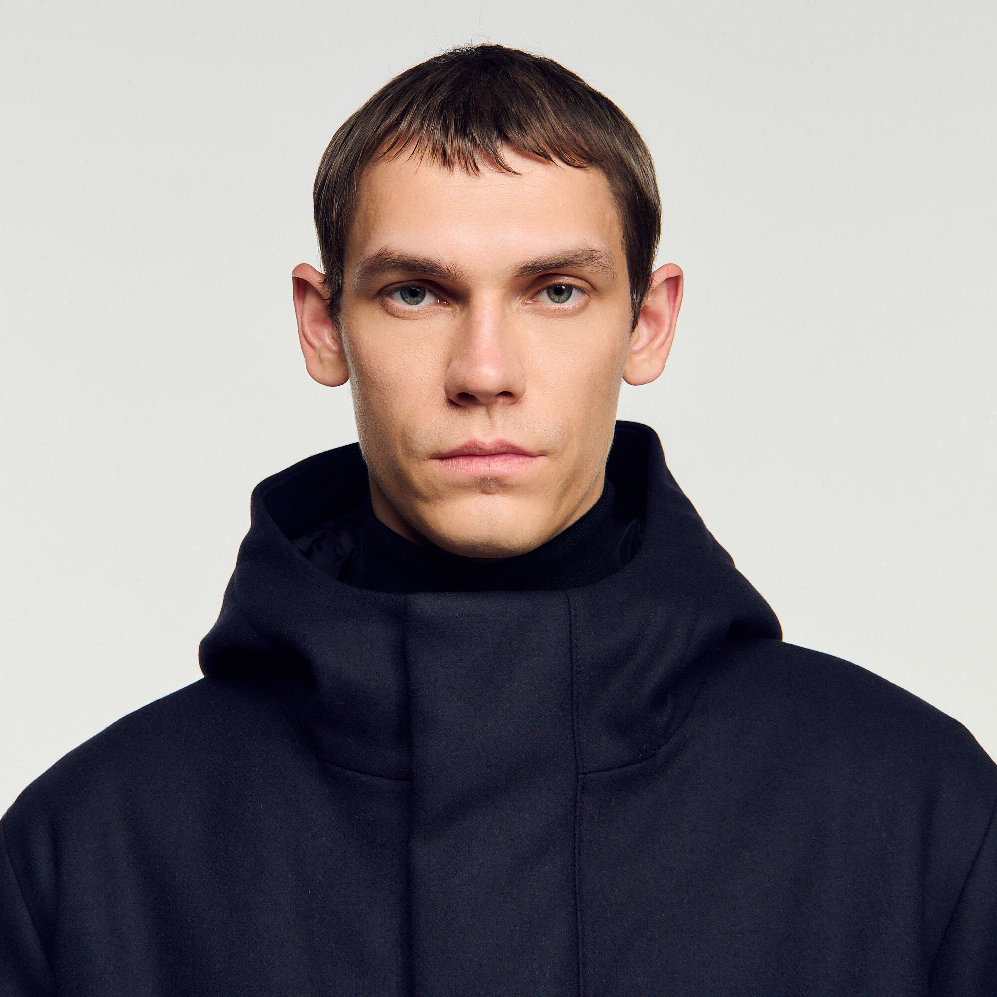 Wool and cashmere parka - Men | Sandro