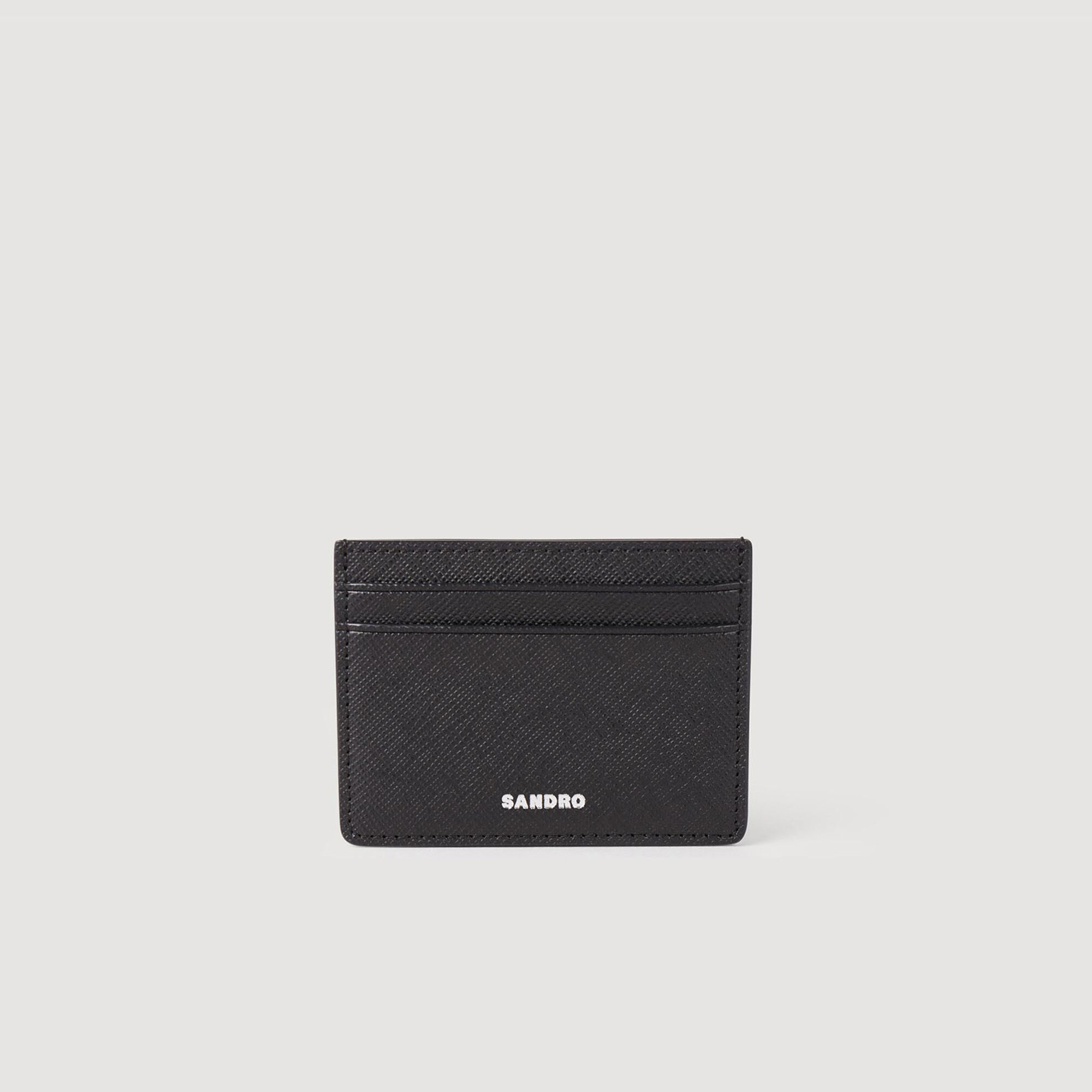 Reconstituted leather cardholder