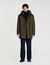 Hooded wool parka