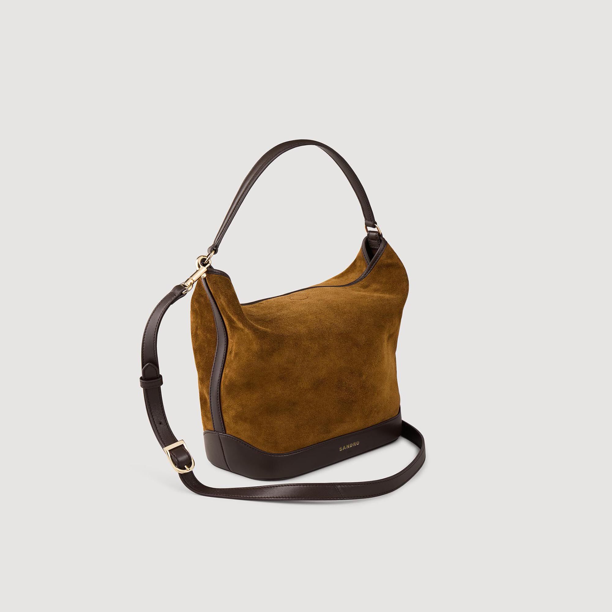 SANDRO サンドロ クロスボディバッグ Sandro Cross Print Cross-Body Bag in Black | eBay