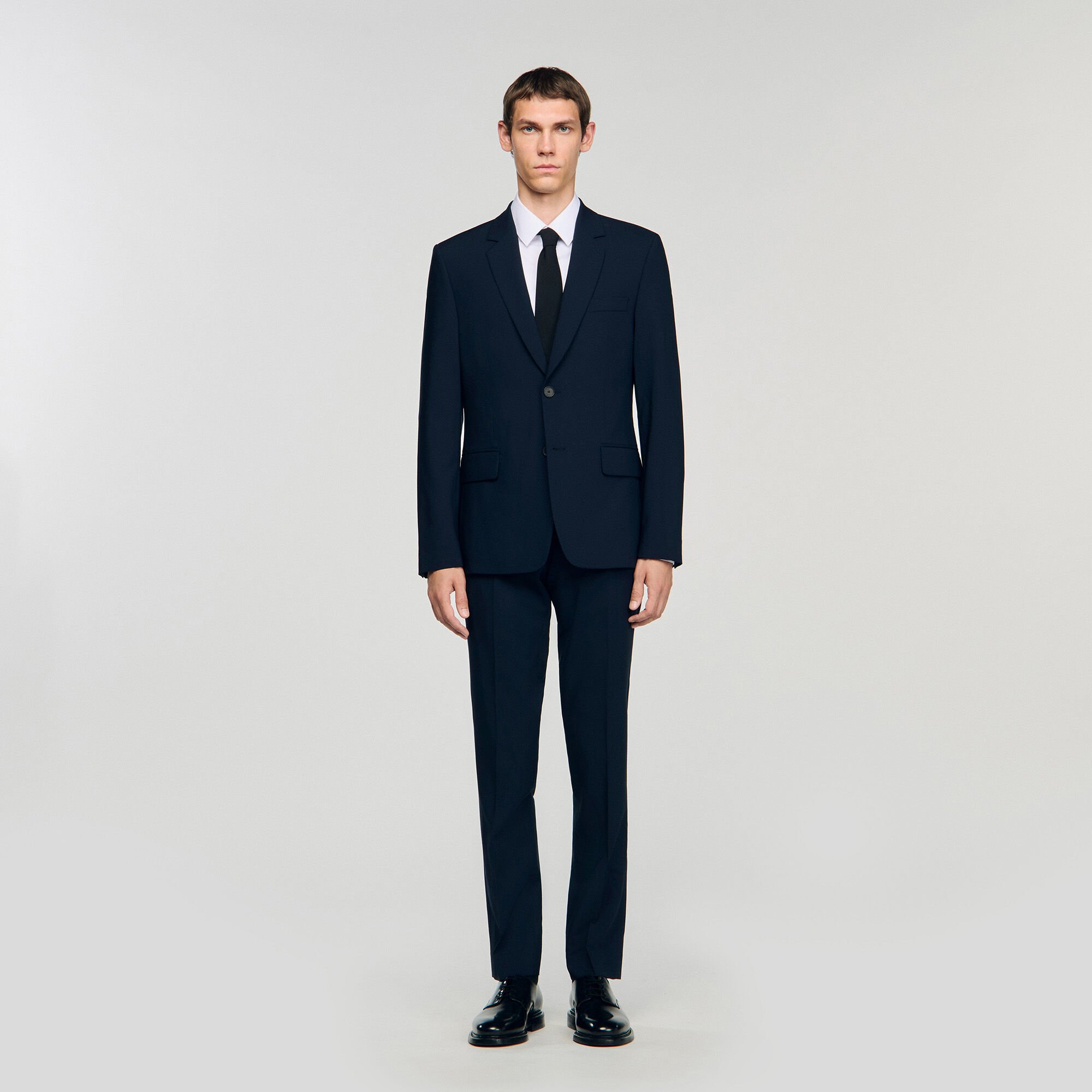 Wool suit jacket