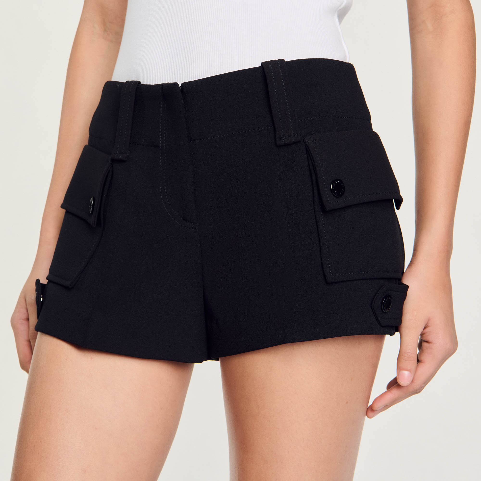 Hotpants with pockets