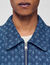 Rope motif denim jacket