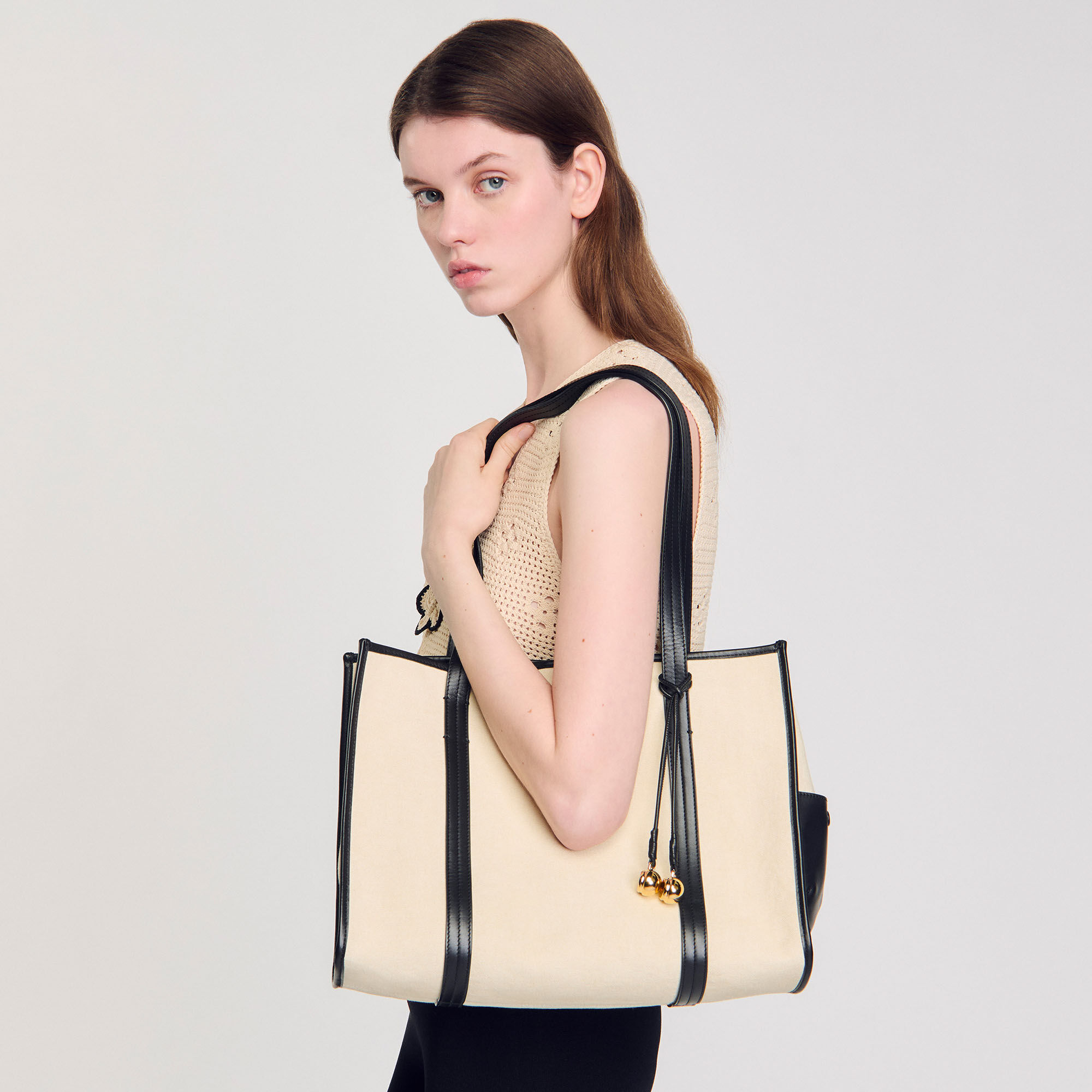 Canvas shopping bag
