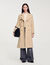 Long double-breasted coat