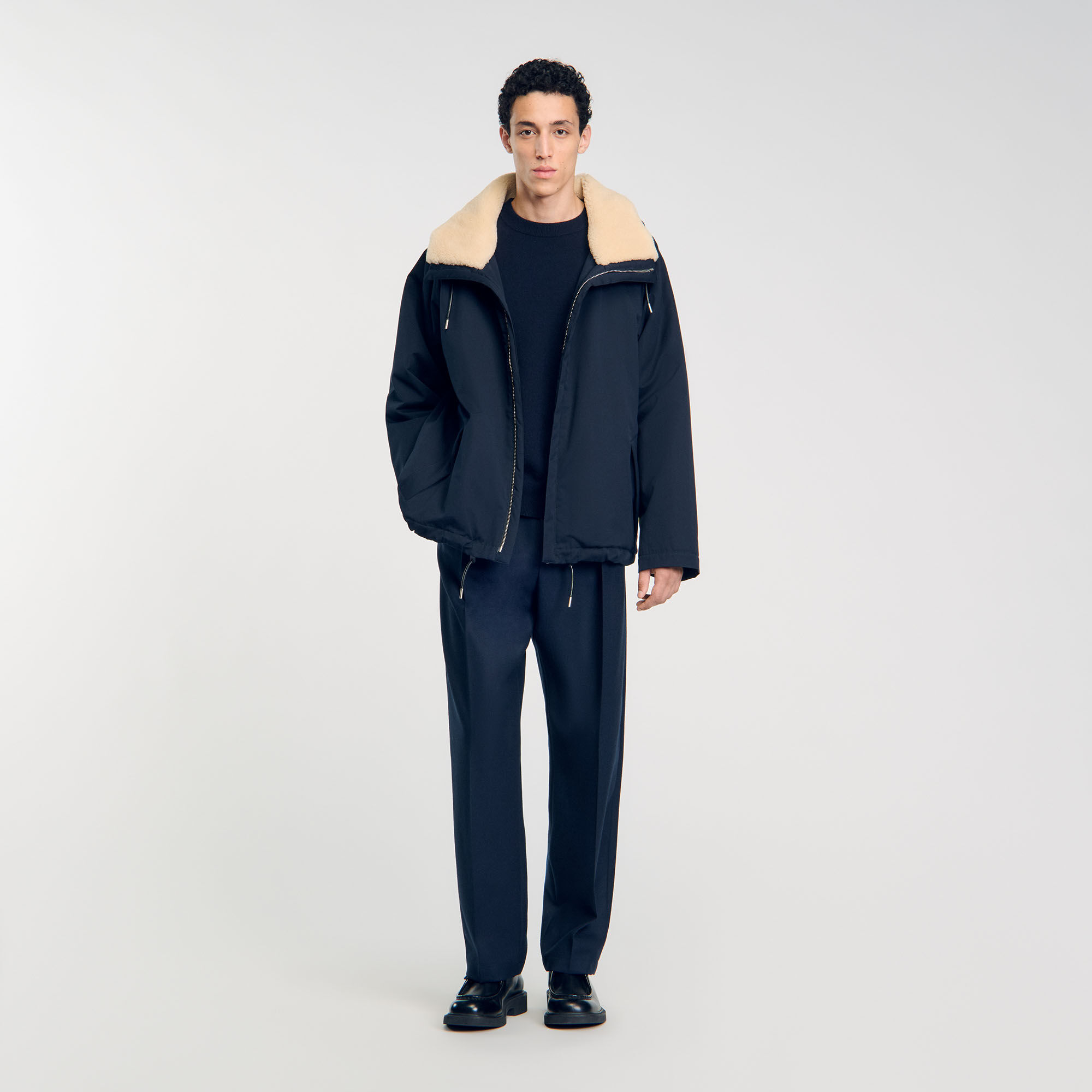 Quilted cotton parka