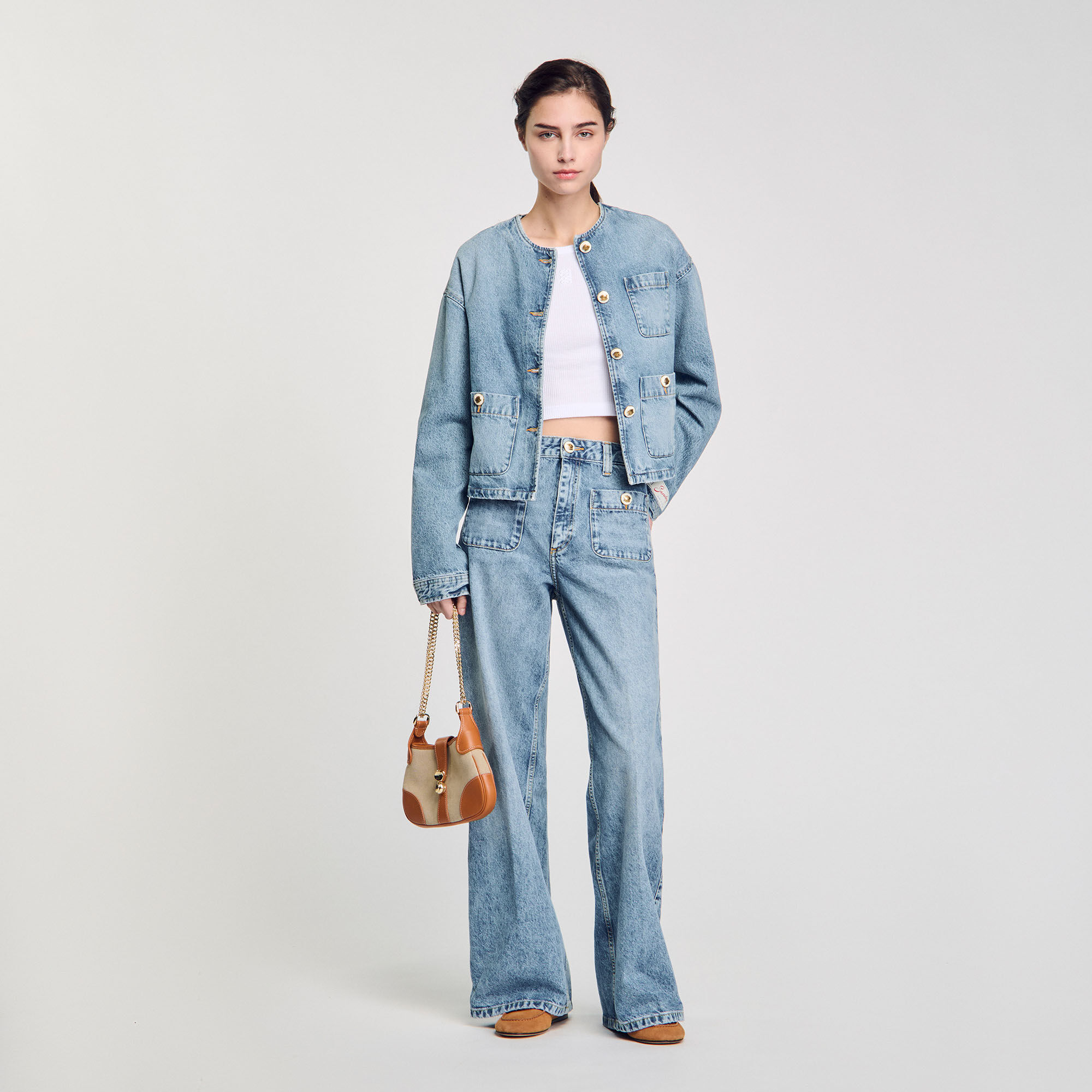 Faded jeans