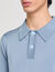 Short-sleeve knitted polo shirt