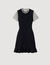 2-in-1 short knit dress