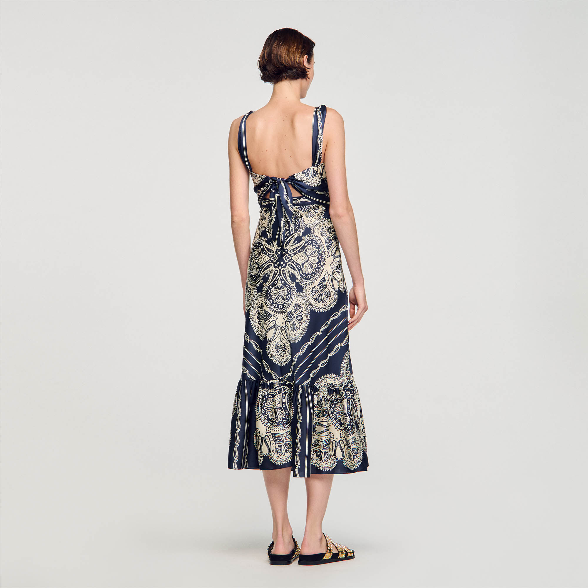 Patterned maxi dress