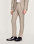 Flannel suit trousers