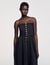 Long bustier dress