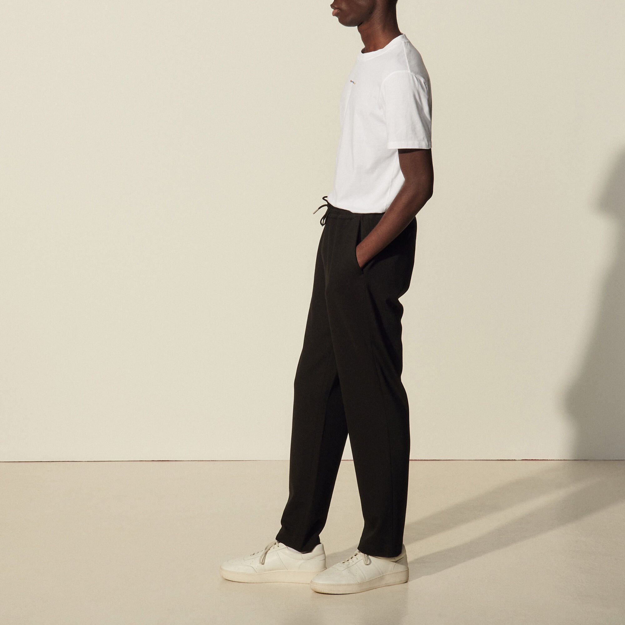Jersey jogging bottoms