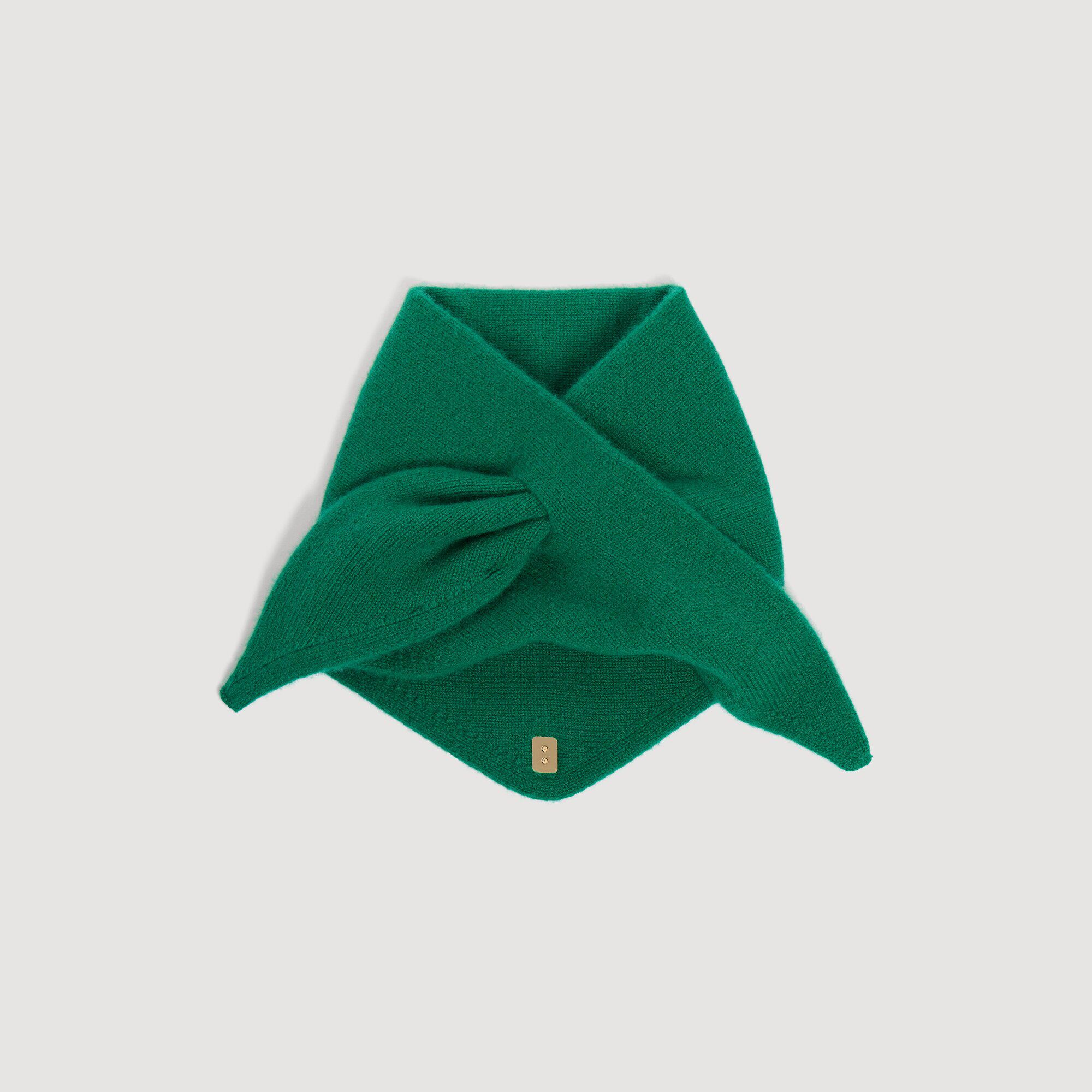 Wool and cashmere scarf