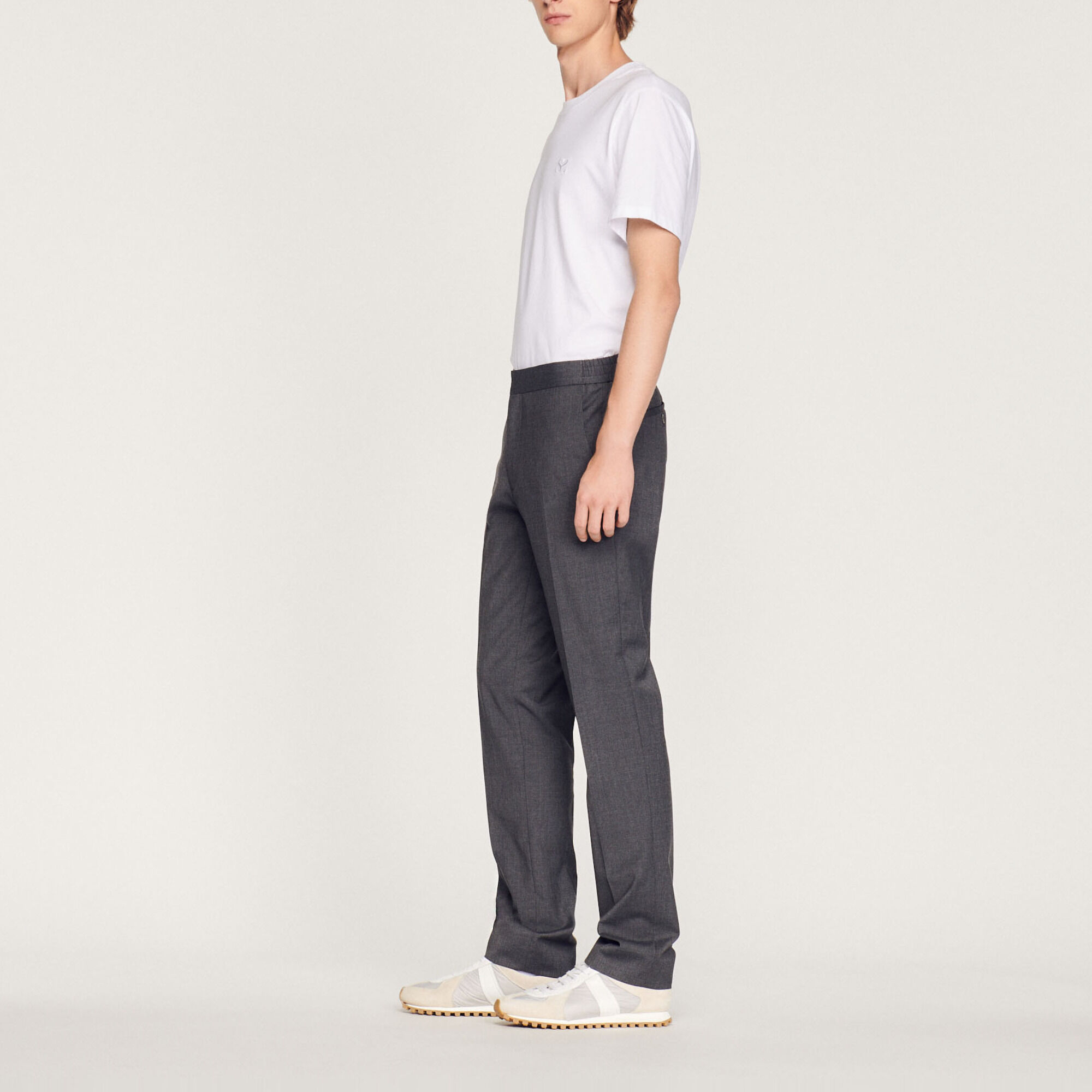 Virgin wool trousers