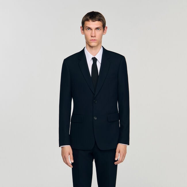 Wool suit jacket - Men | Sandro