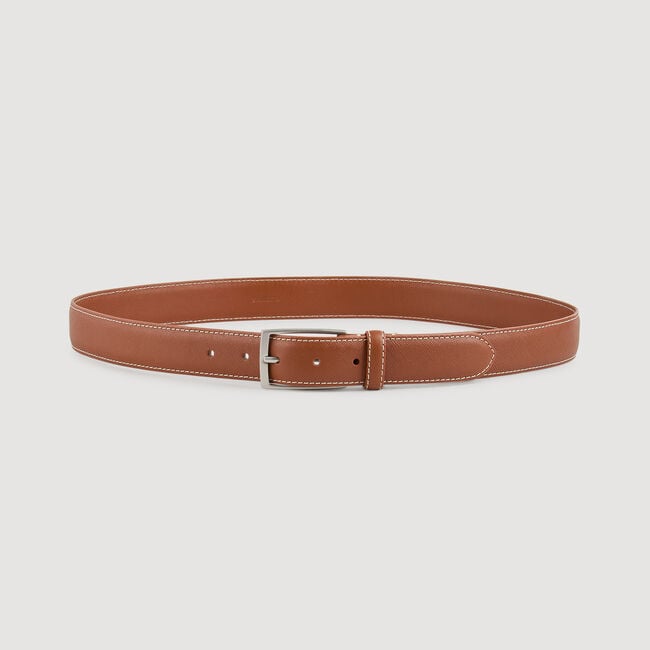 Leather belt