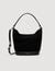 Soft suede shopping bag