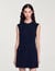Short dress with buttons