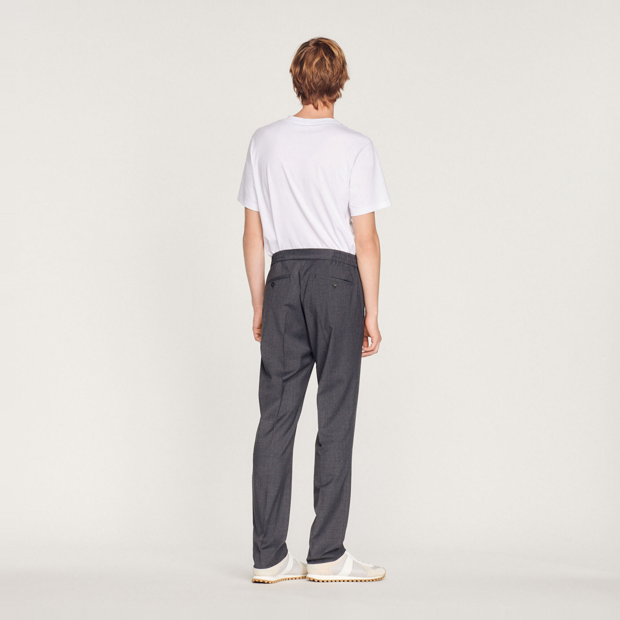 Virgin wool trousers
