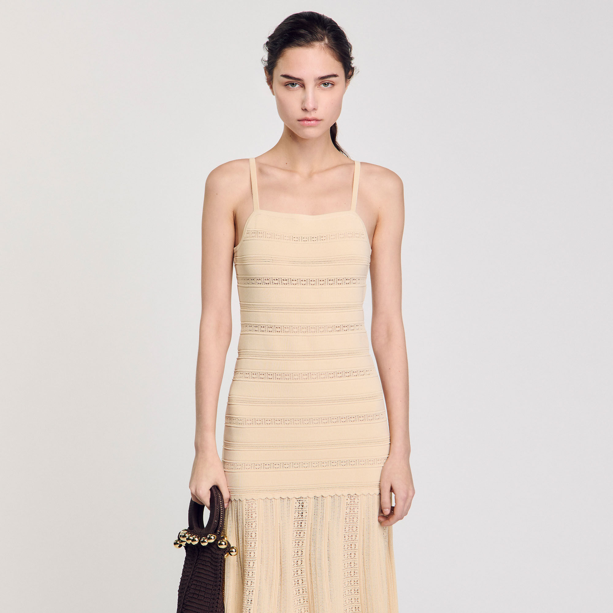 Knit maxi dress