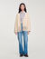Fringed knit cardigan