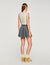 Pleated skort