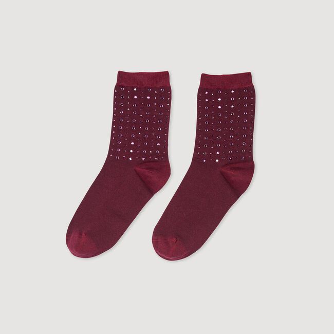 Rhinestone socks