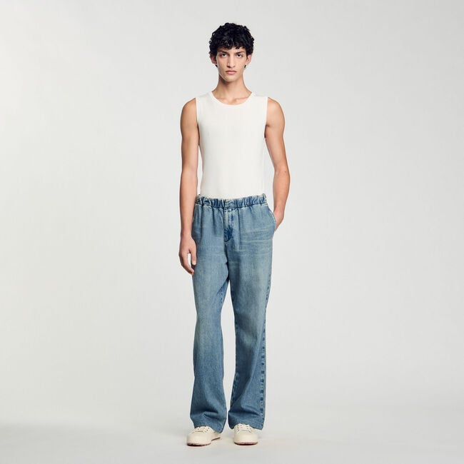 Wide-leg jeans