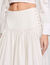 Long poplin skirt