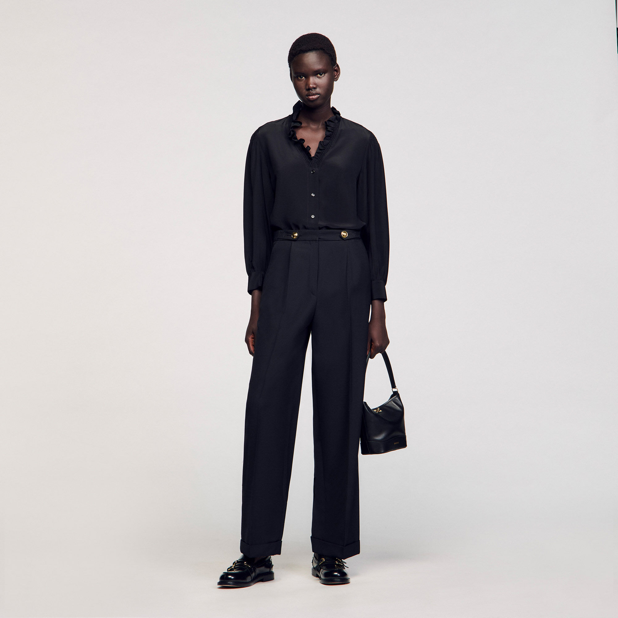 Long-sleeved shirts for women | Sandro Paris