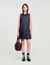 Short denim dress
