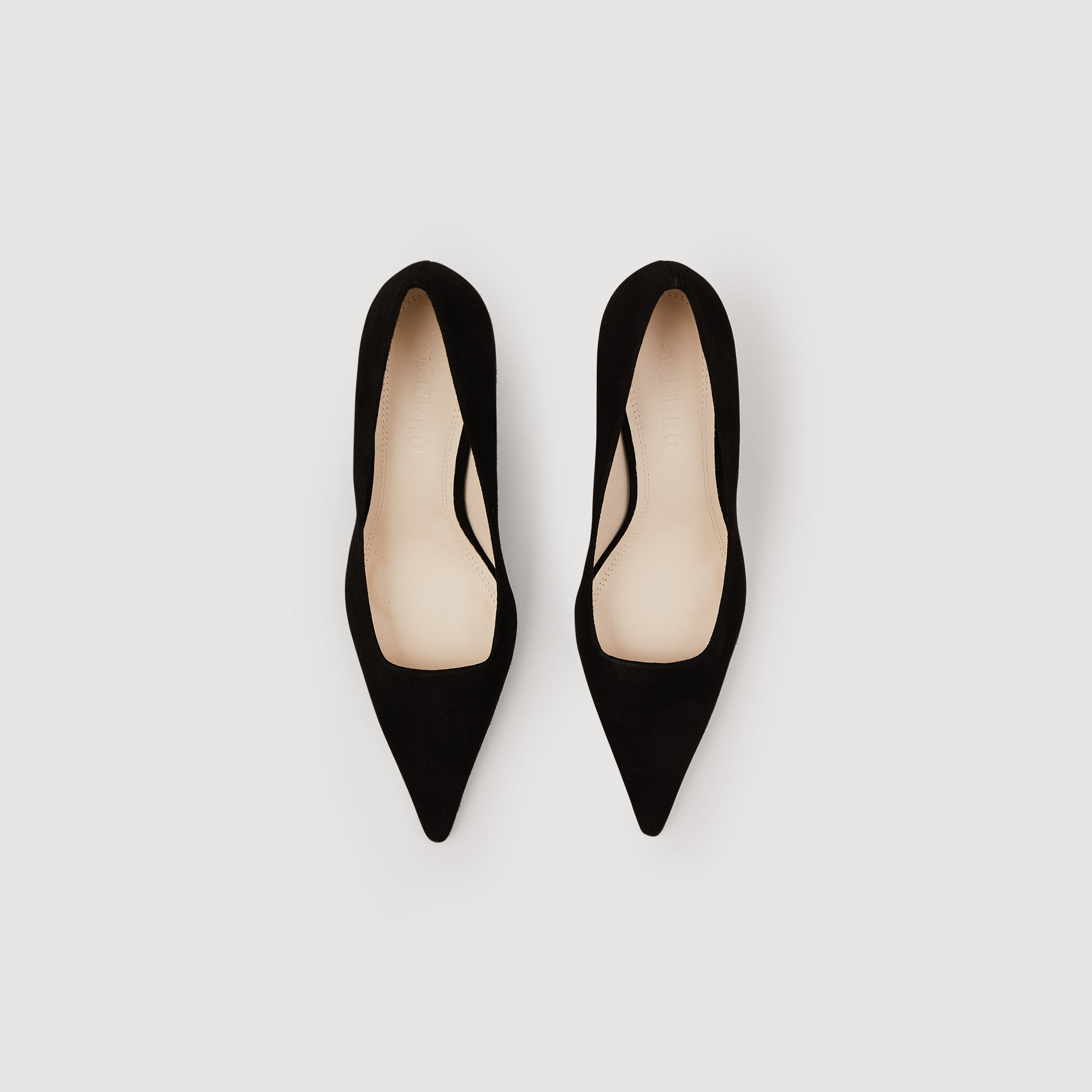 Suede pumps