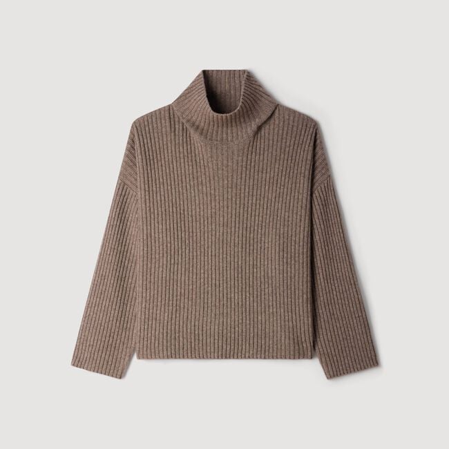 Ribbed wool and cashmere jumper - Men | Sandro