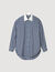 Rhinestone check shirt