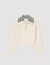 Stripy sailor-neck jumper